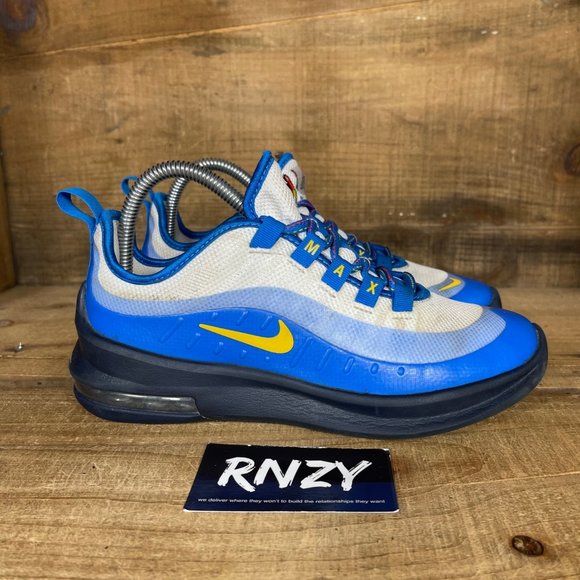 Nike Shoes - Nike Air Max Axis Blue White Athletic Sneakers